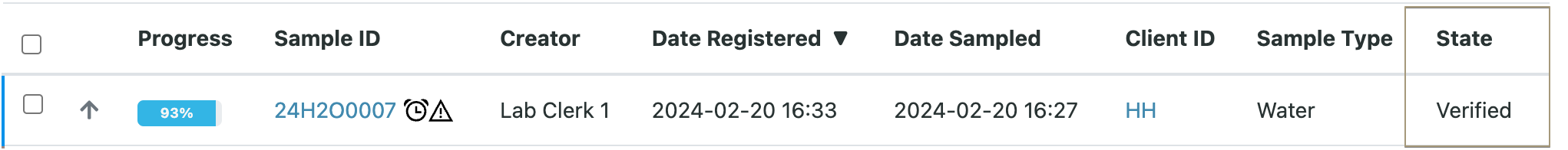 Sample listing — Verified