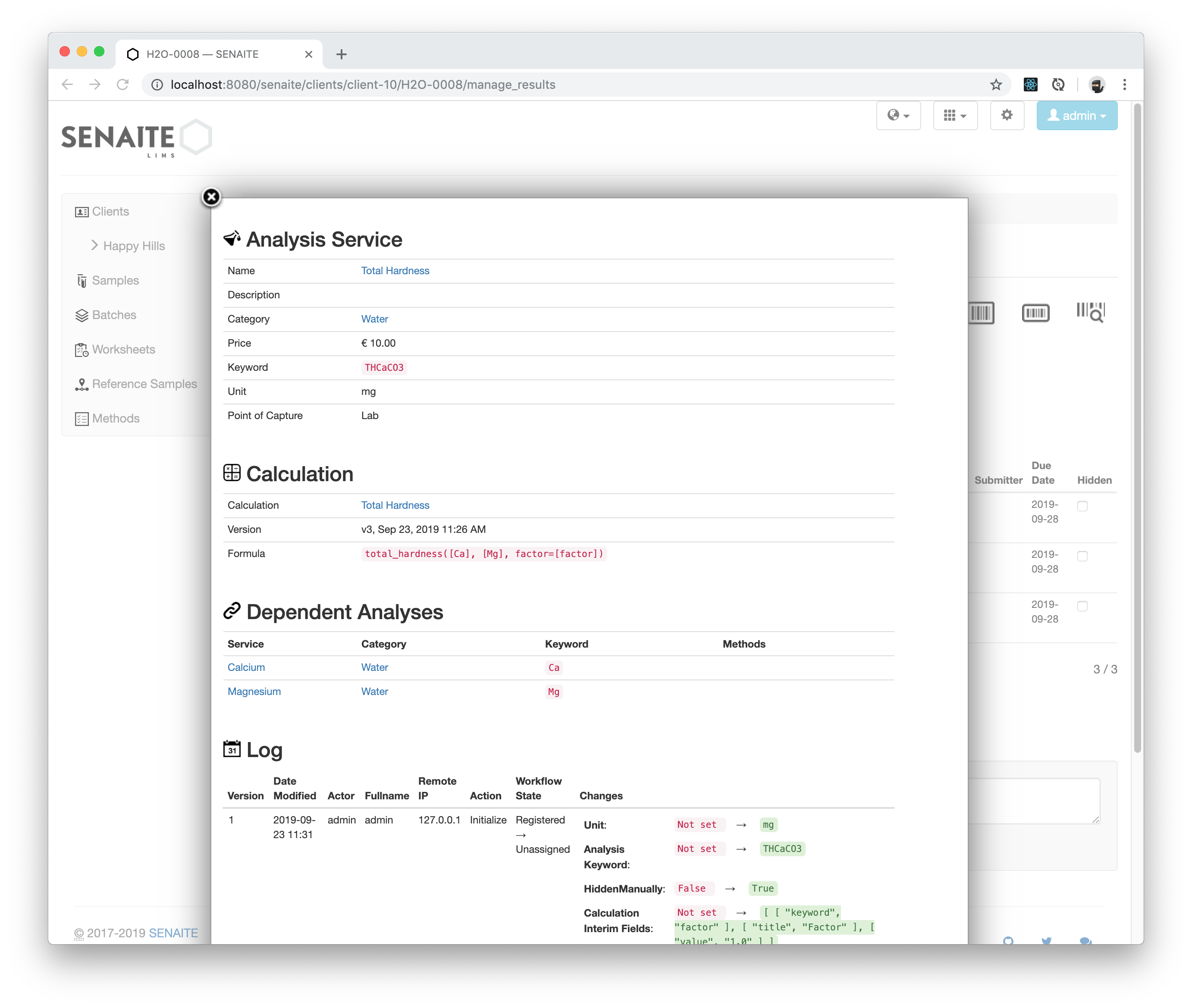 Analysis Details